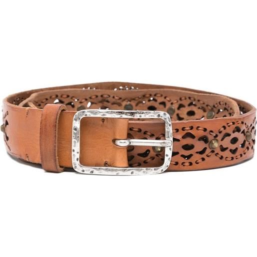 Reptile's House cintura con cut-out - marrone