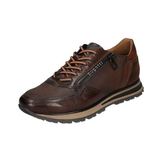 bugatti 331-ag809, stringata uomo, marrone, 45 eu