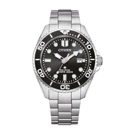 Citizen Orologio Uomo AW1760-14X – Quadrante Verde, Analogico, Cinturino In Pelle Nero, Vetro Minerale - 4