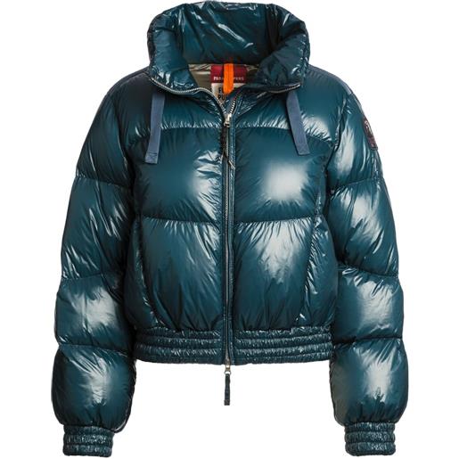 Parajumpers piumino crop merry - blu