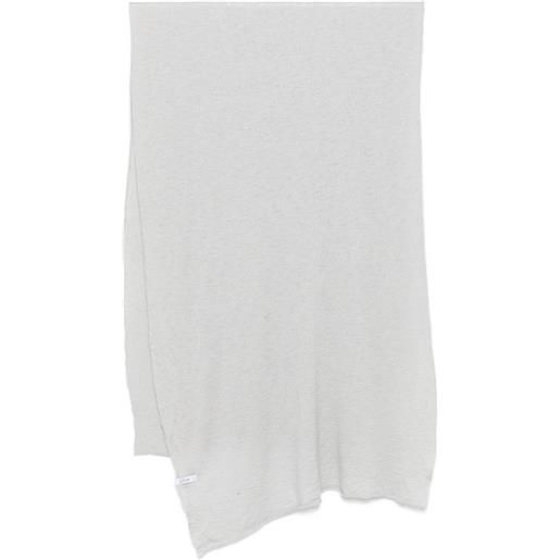 Botto Giuseppe sciarpa in misto cashmere - grigio