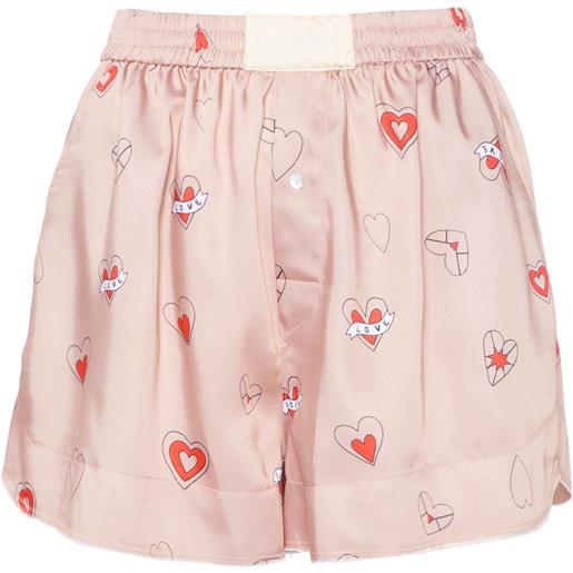 Parlor shorts glam - toni neutri