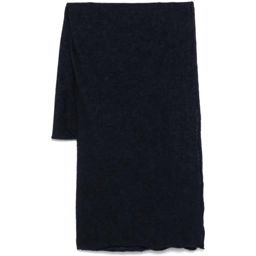 Botto Giuseppe sciarpa in misto cashmere - blu