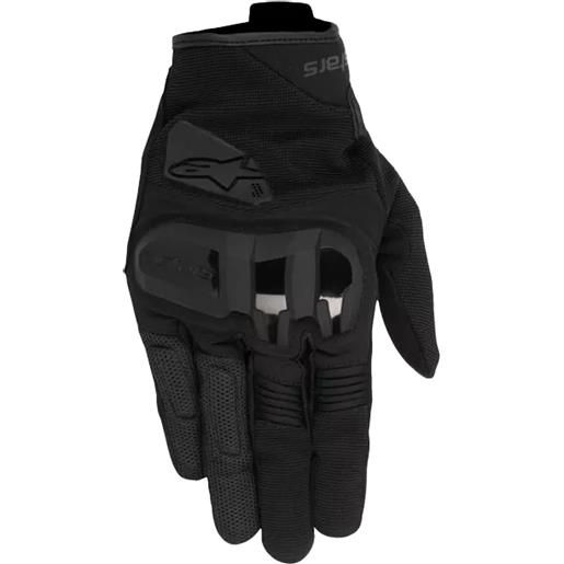 Alpinestars guanti da moto Alpinestars chrome v2 nero-grigio scuro, m