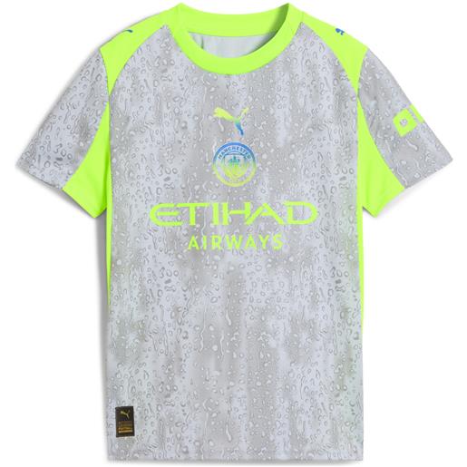 PUMA maglia gara third manchester city 25/26 per ragazzi, abbigliamento, blu, 15-16y
