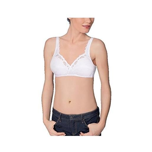 Playtex - Reggiseno coppa completa senza ferretto, donna, Bianco (Blanc