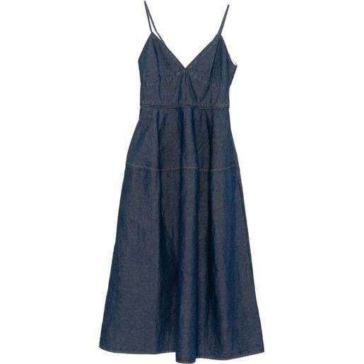 CO COLLECTION abito con spalline - blu