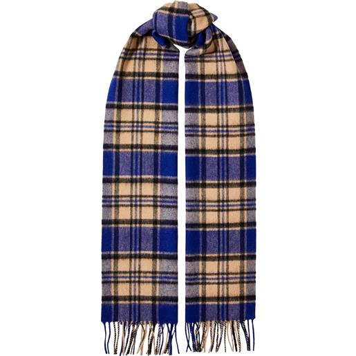 Selected slhtope sciarpa di lana a quadri