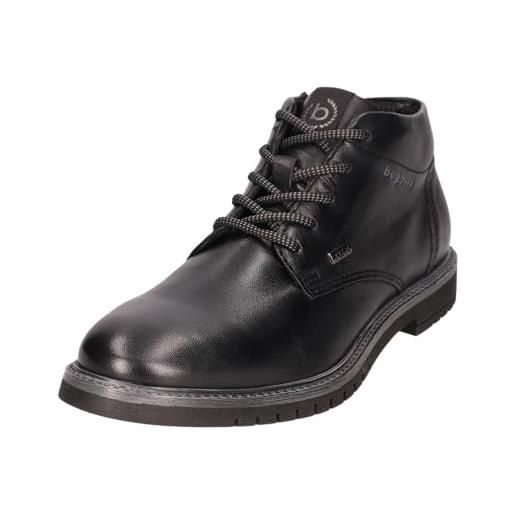 bugatti scarpe stringate uomo 8373e, nero 1000, 43 eu