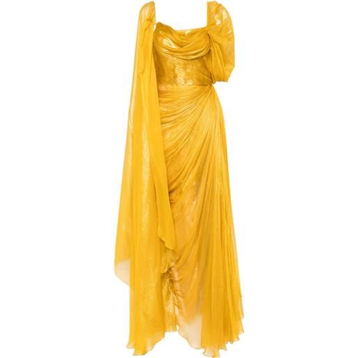 Iris Serban abito lungo carolline - giallo