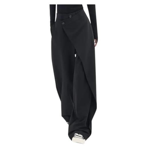 FAIRY TRENDZ LTD Pantaloni svasati da donna con teschio stampato, gamba