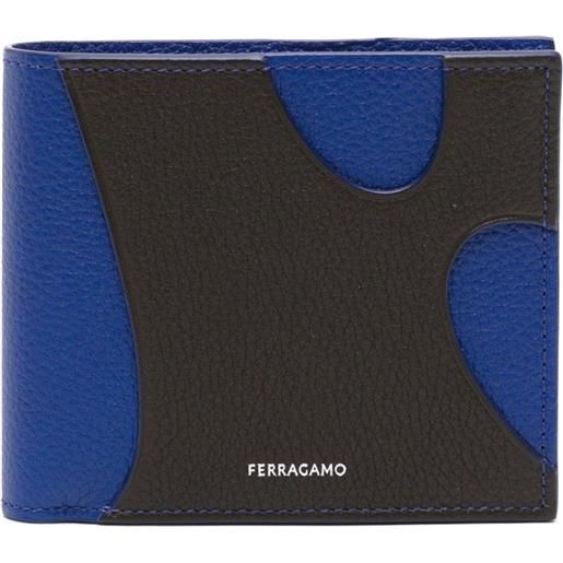 Ferragamo portafoglio bi-fold - marrone