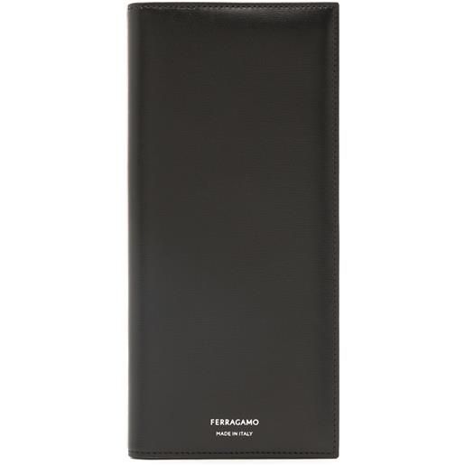 Ferragamo portafoglio con logo - rosso