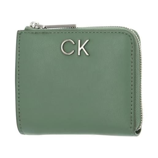 Calvin Klein borsa re-lock za wallet sea spray verde