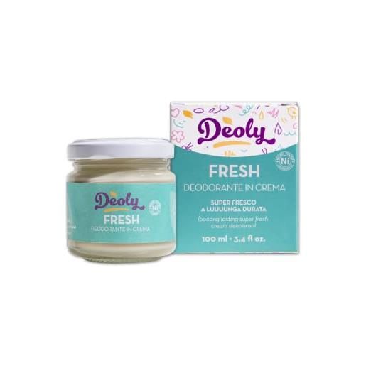 ELLENNE latte e luna deoly deodorante in crema fresh plastic free 100ml ecobio 20112r