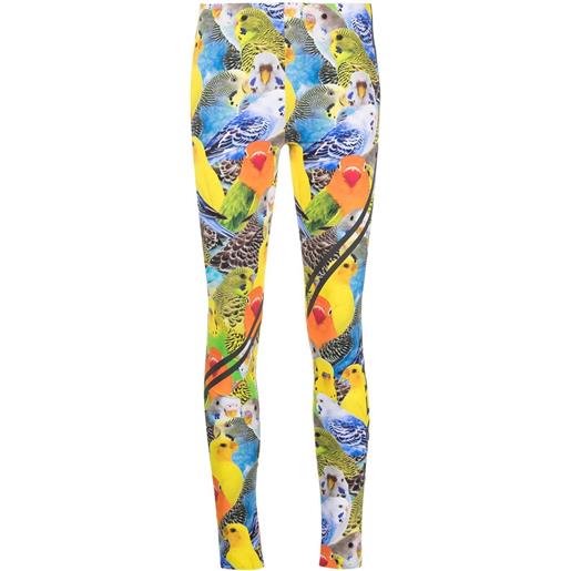 LOEWE leggings con stampa - blu