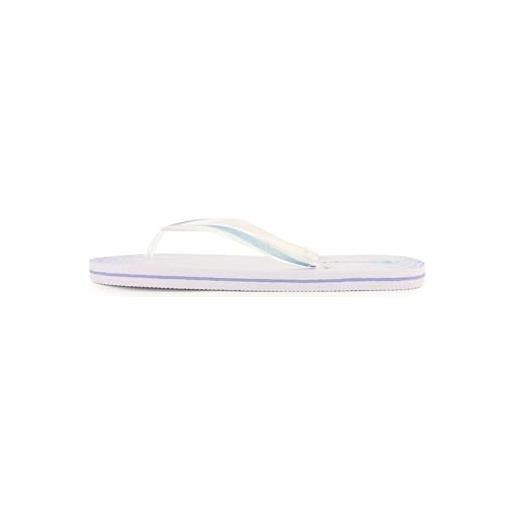 Champion sparkling slipper, infradito donna, blu bs009, 40 eu