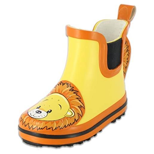 Beck little lion, stivali di gomma unisex - bambini e ragazzi