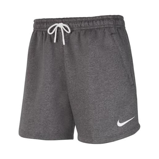 Nike cw6963-071 cotone park 20 wmn pantaloncini donna charcoal heathr s