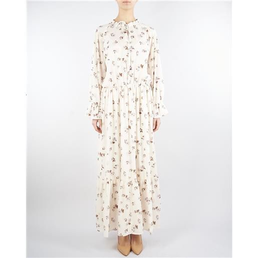 VICOLO abito crema a fantasia