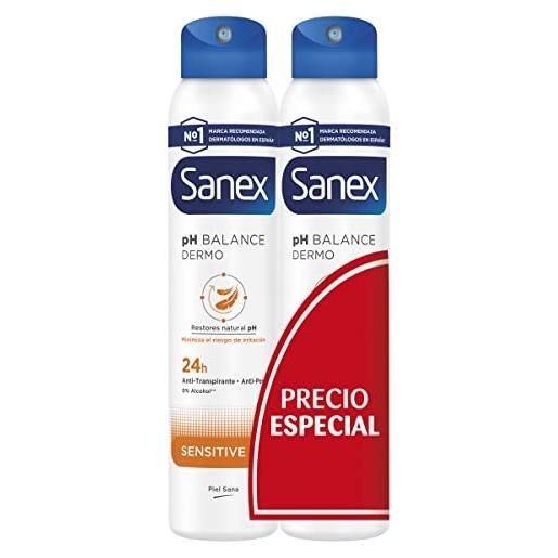 Sanex deodorante dermo sensitive - 400 ml