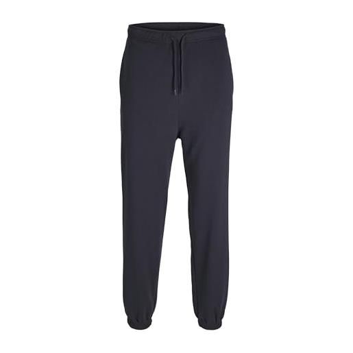 JACK & JONES jpstgordon jjcharge-pantaloni sportivi imp jogging, nero, s uomo