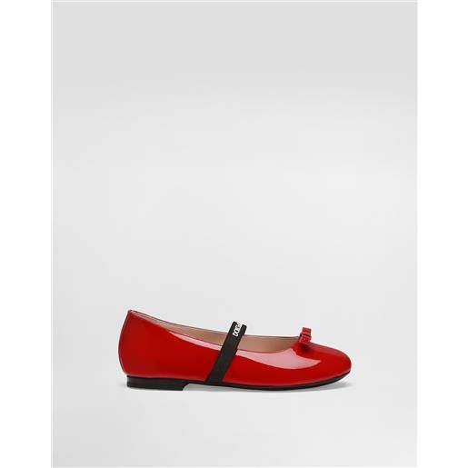 Dolce & Gabbana ballerina in vernice con elastico