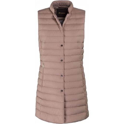 Moorer gilet trapuntato - rosa