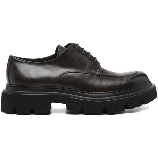 Corneliani derby stringate - marrone