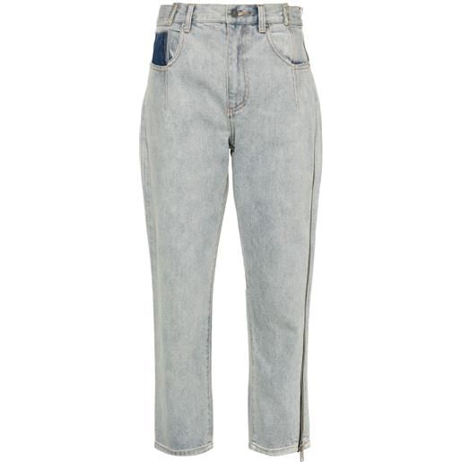 3.1 Phillip Lim pantaloni crop - blu