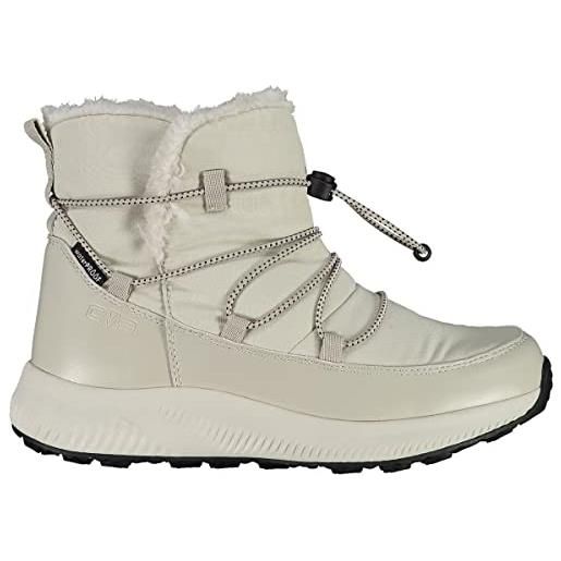 CMP sheratan wmn snow boots wp, stivali da neve donna, nero, 42 eu