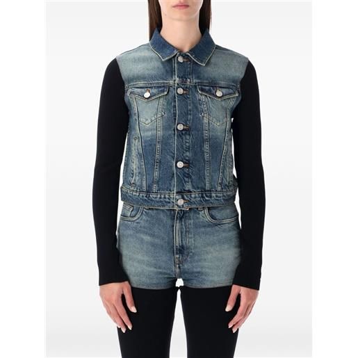 Coperni giacca denim a coste - blu