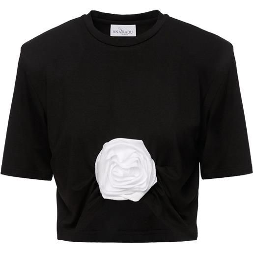 Ana Radu t-shirt oversize - nero