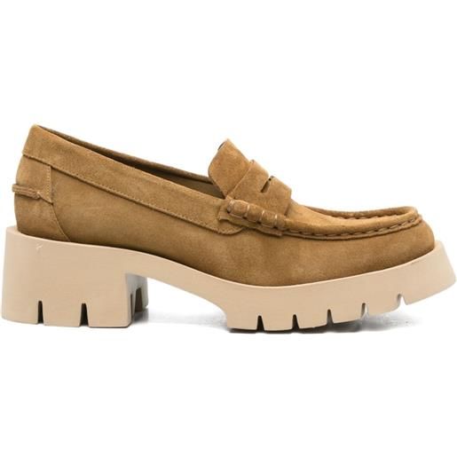 Pedro Garcia mocassini con tacco - toni neutri