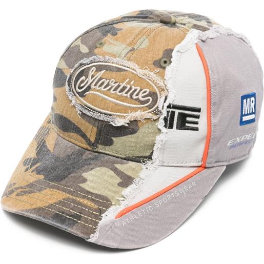 Martine Rose cappello da baseball con logo - verde