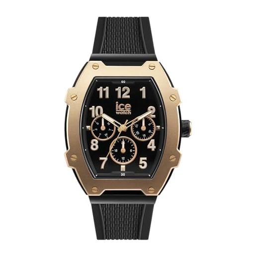 ICE-WATCH - ice boliday black rose-gold - orologio nero da uomocon cinturino in silicone - 023315 (medium)