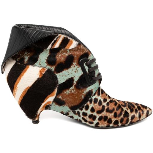 Balenciaga Pre-Owned - pumps nicolas ghesquière - donna - cavallino/pelle/pelle - 41 - marrone