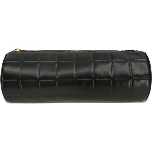 CHANEL Pre-Owned - trousse make up choco bar 2002 - donna - pelle di agnello - taglia unica - nero