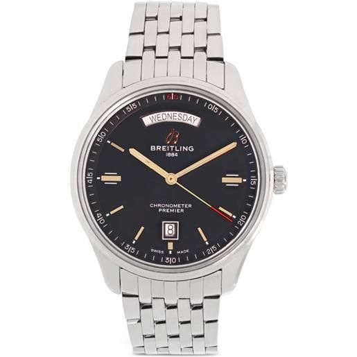 Breitling - premier 40mm - uomo - acciaio inossidabile - taglia unica - nero