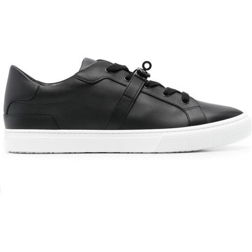 Hermès Pre-Owned - sneakers icone - uomo - gomma/pelle di vitello/pelle di vitello - 43 - nero