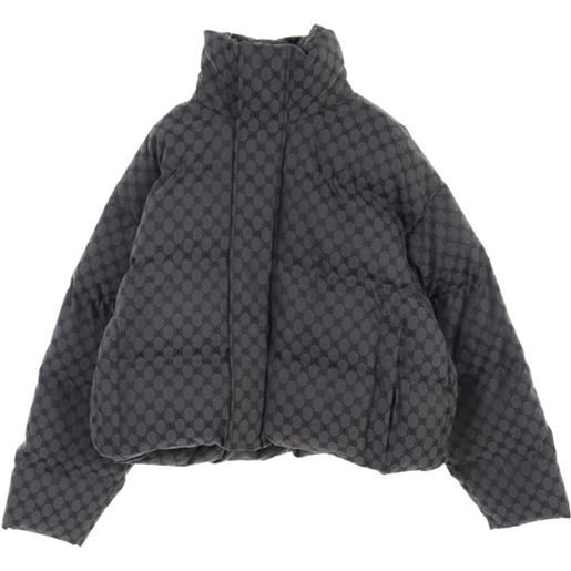 Balenciaga Pre-Owned - x gucci piumino the hacker project anni 2010 - unisex - poliestere/poliammide/cotone/poliestere/poliammide - 34 - nero