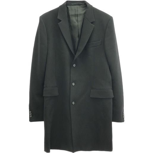 Prada Pre-Owned - blazer in lana anni 2000 - uomo - lana - 52 - nero