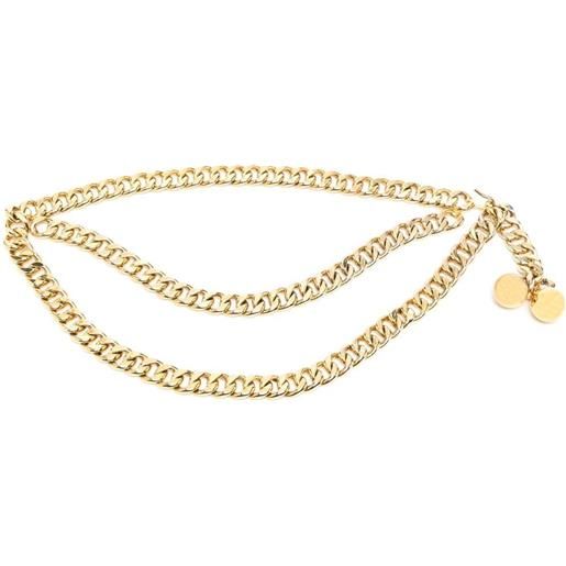 CHANEL Pre-Owned - cintura a catena - donna - metallo placcato in oro - taglia unica