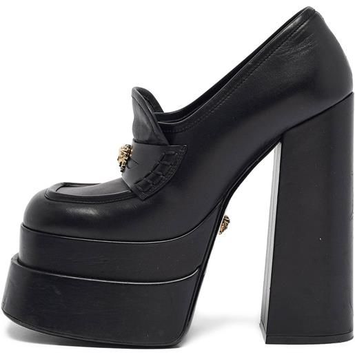 Versace Pre-Owned - pumps aevitas 150mm - donna - pelle/pelle/pelle/gomma - 36 - nero