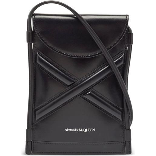 Alexander McQueen Pre-Owned - borsa a tracolla in pelle - donna - pelle/pelle - taglia unica - nero