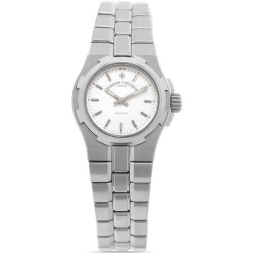 Vacheron Constantin - orologio overseas 25mm pre-owned - donna - acciaio inossidabile - taglia unica - argento
