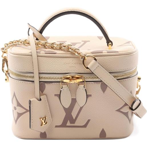 Louis Vuitton Pre-Owned - trousse make up vanity pm 2020 - donna - pelle/tessuto - taglia unica - toni neutri
