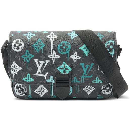 Louis Vuitton Pre-Owned - borsa messenger archy 2021 - uomo - pvc - taglia unica - nero