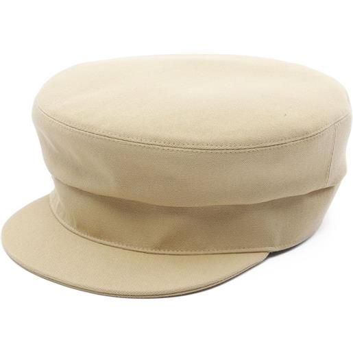 Hermès Pre-Owned - cappello jiulietta seashell anni 2010 - donna - cotone/poliestere - 59 - marrone