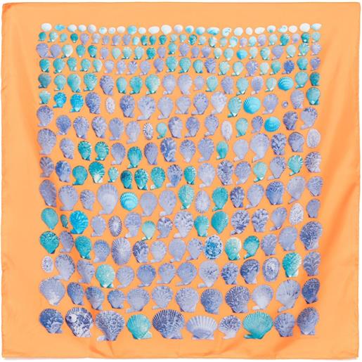 Hermès Pre-Owned - foulard in seta - donna - seta - taglia unica - arancione